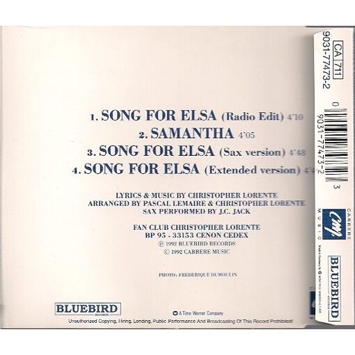 Song for Elsa - CD | Rakuten