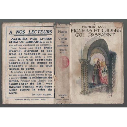 Figures Et Choses Qui Passaient   de pierre loti