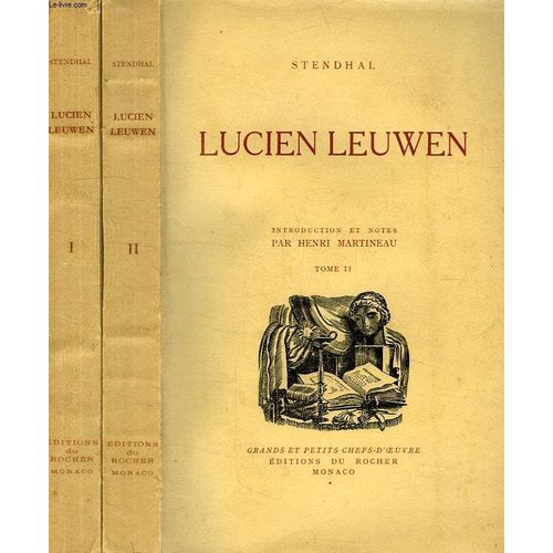 Lucien Leuwen, 2 Tomes   de Stendhal