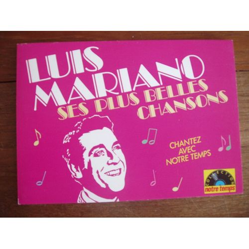 Luis Mariano Ses Plus Belles Chansons 