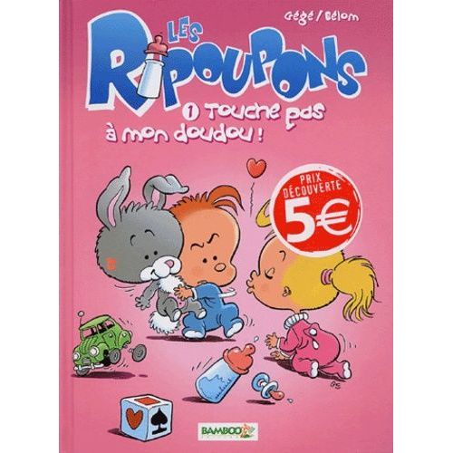 Les Ripoupons Tome 1 - Touche Pas  Mon Doudou !   de Gg  Format Album 