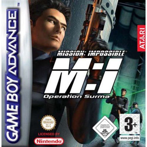 Mission Impossible Operation Surma - Ensemble Complet - Game Boy Advance