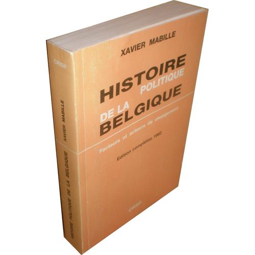 Histoire Politique De La Belgique   de Mabille, Xavier  Format Poche 