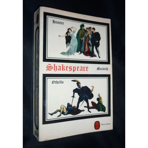 Macbeth - Othello - Hamlet   de william shakespeare  Format Poche 