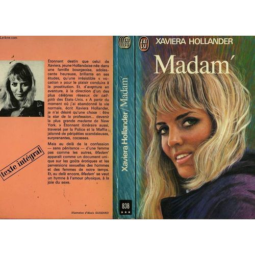 Madam' - The Happy Hooker   de xaviera hollander  Format Broch 