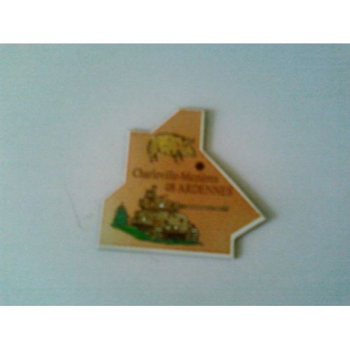 Magnet Carte De France N 08 Ardennes - Charleville Mezieres