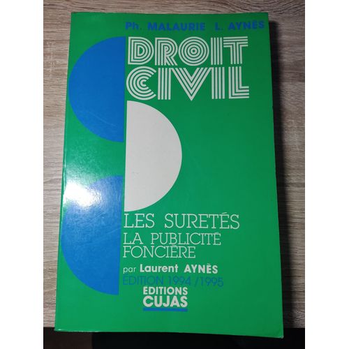 Cours De Droit Civil Tome 9 - Les Srets, La Publicit Foncire   de Ayns Laurent  Format Broch 