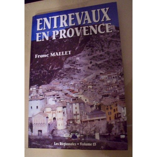 Entrevaux En Provence    Format Broch 