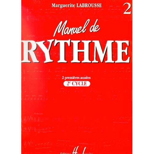 Manuel De Rythme 2 Premires Annes 2 Cycle  Volume 2