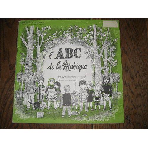 L'abc Abc  De La Musique Illustrations De  Helene  Romanini - Marie Rose Clouzot Michel Roux (25 Cm)