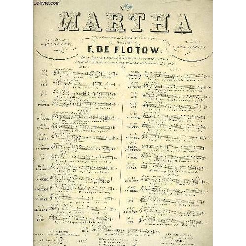 Martha   de DE FLOTOW F.
