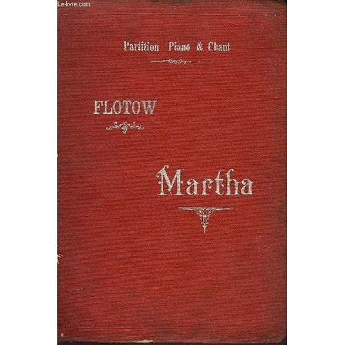 Martha   de DE FLOTOW F.