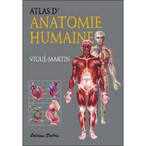 Atlas D'anatomie Humaine   de Vigu Jordi  Format Broch 