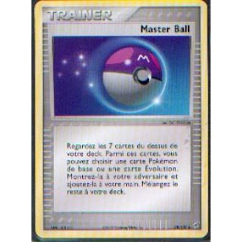 Master Ball Trainer  Ex Deoxys  88 -107 Version Courante Vf