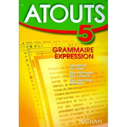 Grammaire-Expression, 5e    Format Broch 