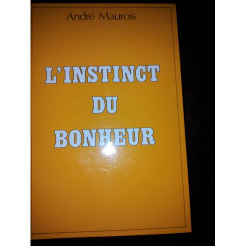 L'instinct Du Bonheur    Format Non Precis 