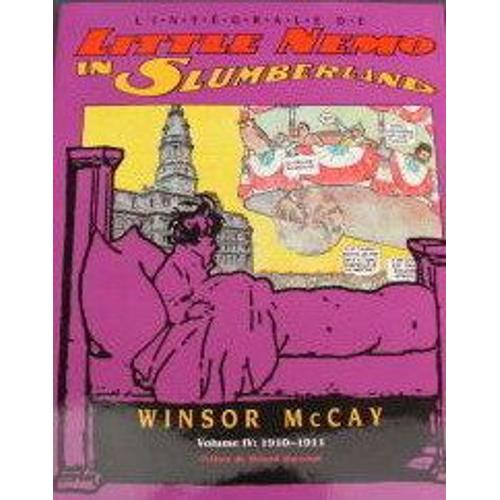 L'intgrale De Little Nemo In Slumberland - Volume 4 (1910-1911)   de Winsor Mccay  Format Album 