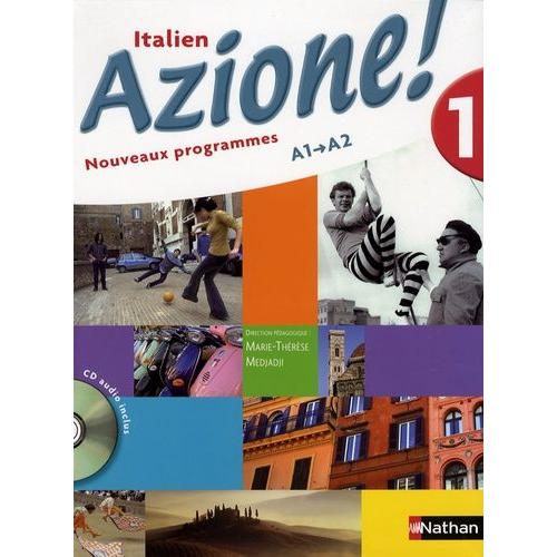 Italien Azione ! A1 A2 - (1 Cd Audio)    Format Broch 
