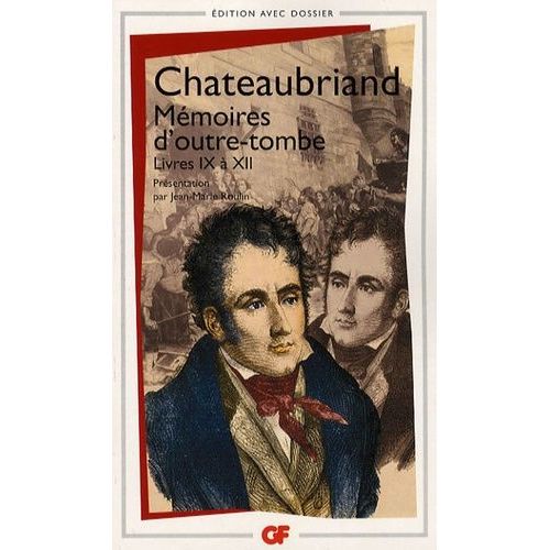 Mmoires D'outre-Tombe - Livres 9  12    Format Poche 