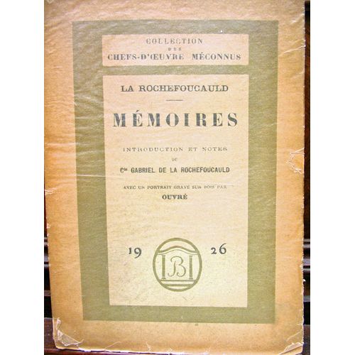 Mmoires   de La Rochefoucauld
