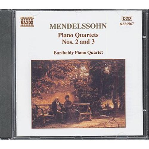 Quatuors Pour Piano Et Cordes Nos. 2 & 3 - Felix Mendelssohn Bartholdy