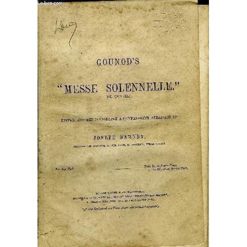 Messe Solennelle de Gounod