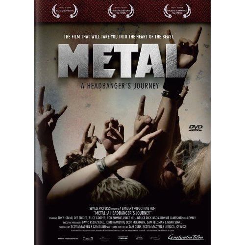 Metal - A Headbanger's Journey de Sam Dunn,Scot Mcfadyen,Jessica Joy Wise