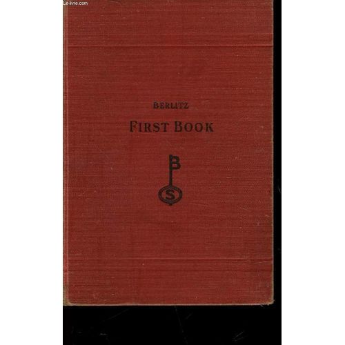 Method For Teaching Modern Languages - English Part - First Book   de Berlitz