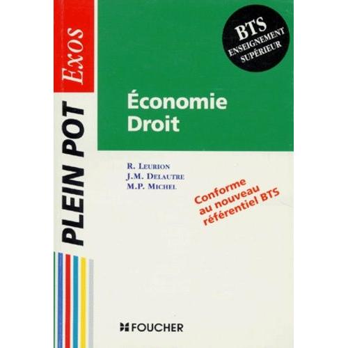 conomie, Droit - Enseignement Suprieur   de Delautre Jean-Michel  Format Broch 