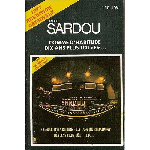 Michel Sardou K7 Audio 