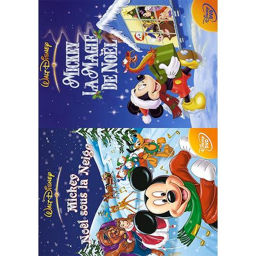 Mickey Noël sous la neige + Mickey, la magie de Noël Pack Rakuten