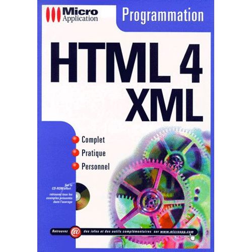 Html 4 Xml - Avec 1 Cd-Rom   de hanke johann-christian  Format Broch 