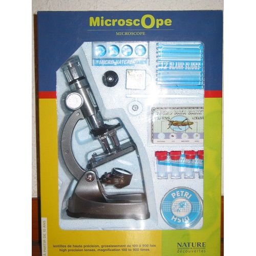 Microscope Nature et Découverte jeuxeducatifsinteractifs Rakuten