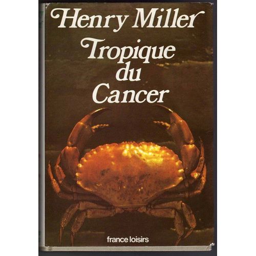 Tropique Du Cancer Littérature Rakuten