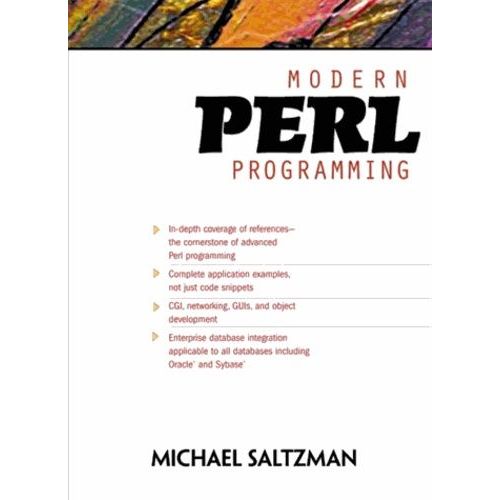 Modern Perl Programming   de Saltzman Michael  Format Broch 