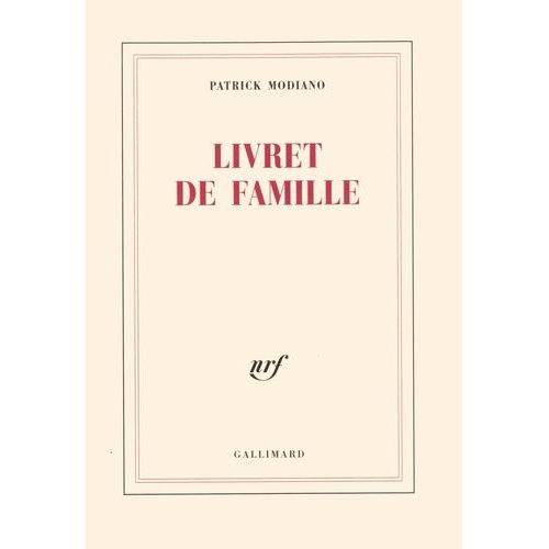 Livret De Famille    Format Grand Format 