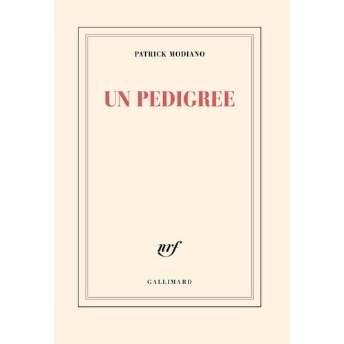 Un Pedigree    Format Beau livre 