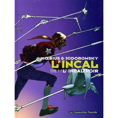 L'incal Tome 1 - L'incal Noir   de alexandro jodorowsky  Format Album 