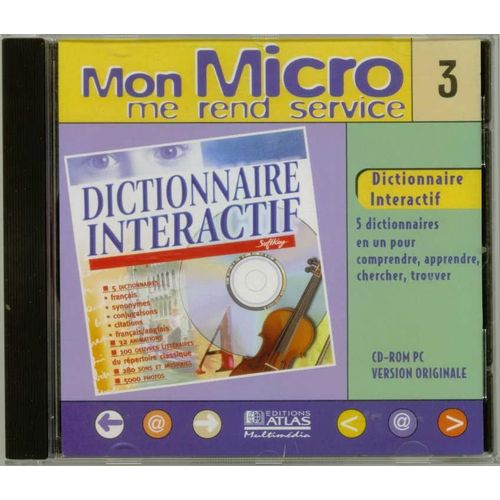 Mon Micro Me Rend Service N3 - Dictionnaire Interactif