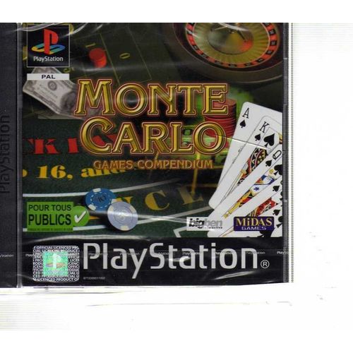 Monte Carlo Games Compendium Playstation PS1 Rakuten