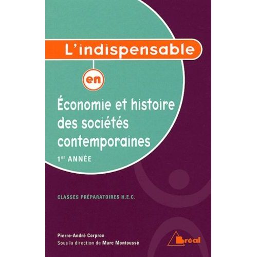Economie Et Histoire Des Socits Contemporaines 1e Anne Hec   de Corpron Pierre-Andr  Format Broch 