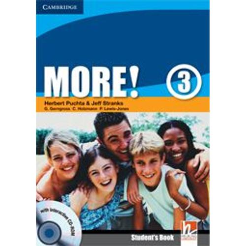 More 3. - Student's Book With Cd-Rom   de Gerngross Gnter  Format Broch 