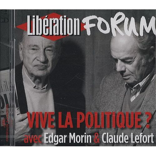 Vive La Politique ? - Cd Audio   de Edgar Morin  Format Bote 