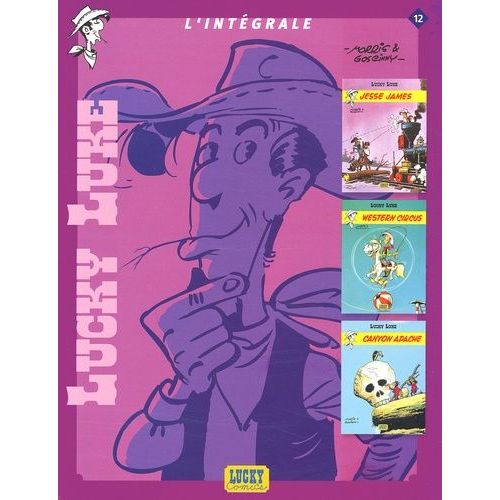 Lucky Luke L'intgrale Tome 12 - Jesse James - Western Circus - Canyon Apache   de Morris  Format Album 