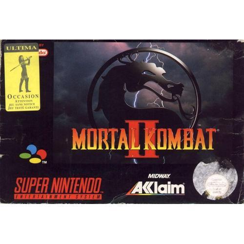 Mortal Kombat 2 Snes Super Nintendo