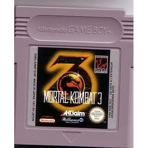 Mortal Kombat 3 Game Boy
