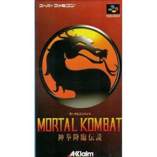 Mortal Kombat (Version Jap) Snes Super Nintendo