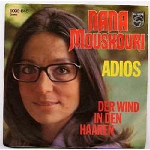 Adios / Der Wind In Den Haaren - Import Allemand - Mouskouri, Nana