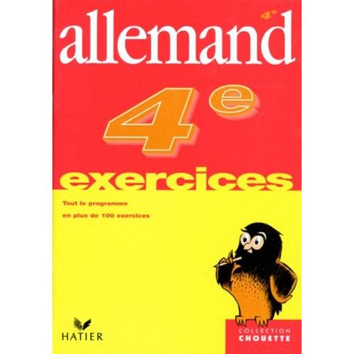 Allemand 4eme - Exercices   de Collectif null  Format Broch 