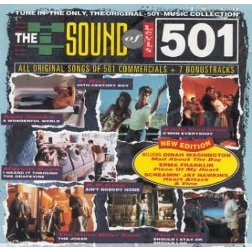 The Hitsound Of Levi's 501 - Eddie Money Featuring Ronnie Spector , Roy Orbison , Lesley Gore , J.J. Cale , Marc Bolan And T-Rex , The Hombres , Stevie Ray Vaughan , Graham Parker And The Rumour , Sam Cooke